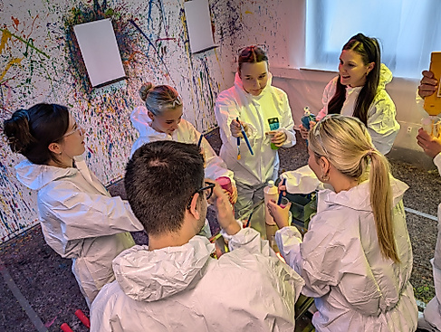 ART WAVE Action Painting