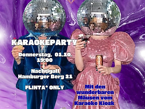 FLINTA*TRESEN KARAOKE Party
