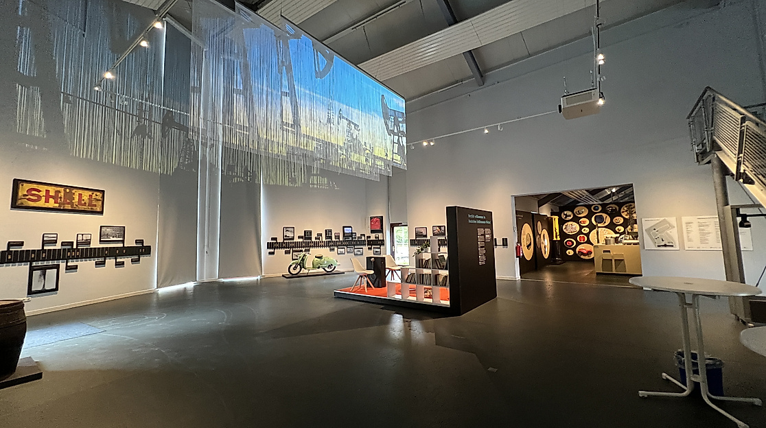 Innenausstellung im Deutschen Erdölmuseum