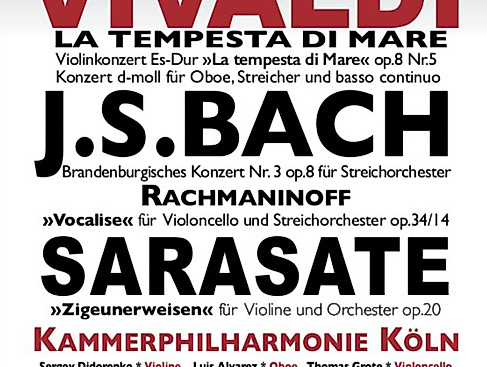 Konzert für Violine, Oboe und Violoncello - Vivaldi - J. S. Bach - Sarasate