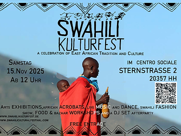 SwahiliKulturFest2024 November Potrait Flyer