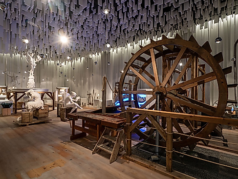 Wasserkunst Kaltehofe Ausstellung Kubus