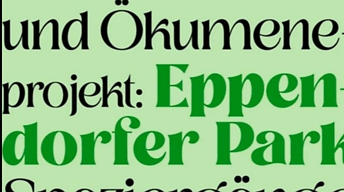 Eppendorfer Park-Spaziergänge