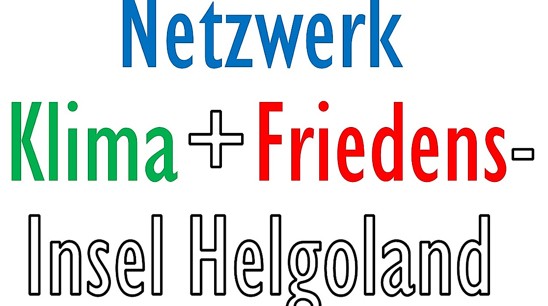 Logo »Netzwerk Klima+Friedens-Insel Helgoland«