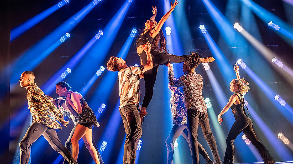 Ballett Darsteller auf der Bühne