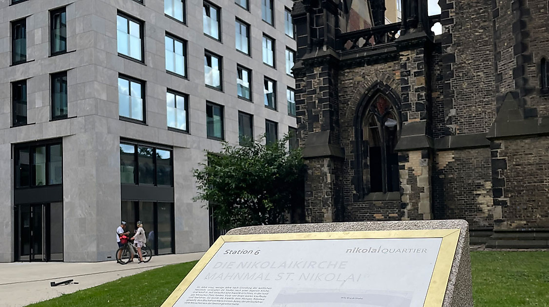 Infotafel St. Nikolai
