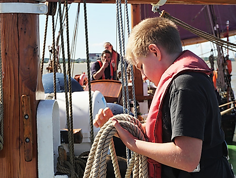 Open Ship auf der Wilhelmine