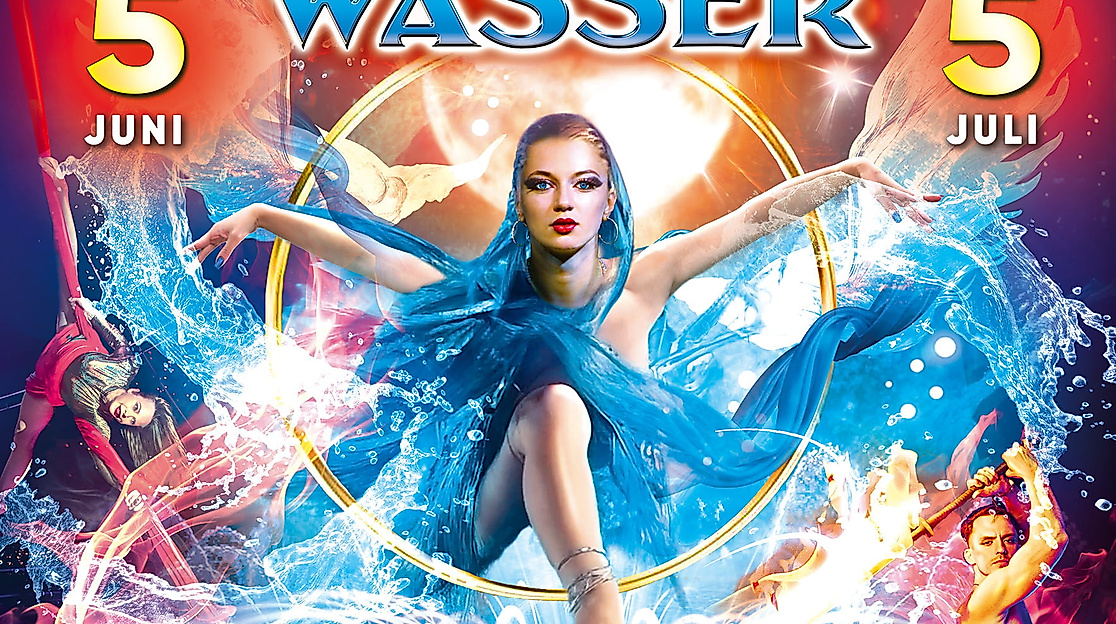 Circus auf dem Wasser in Hamburg