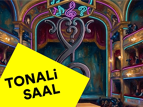 TONALi SAAL im Neonlicht