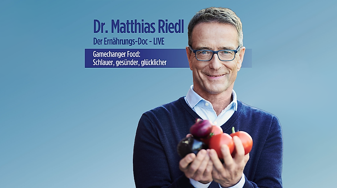 Dr. Matthias Riedl - Der Ernährungs-Doc Live