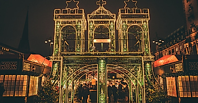 Weihnachtsmarkt Rathausmarkt Hamburg