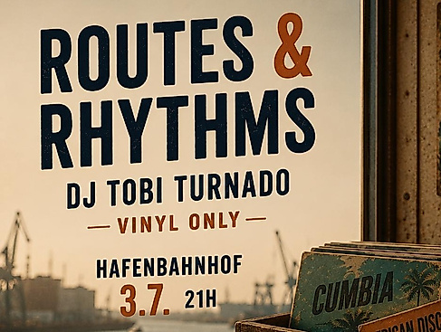Routes & Rhythms Event-Poster