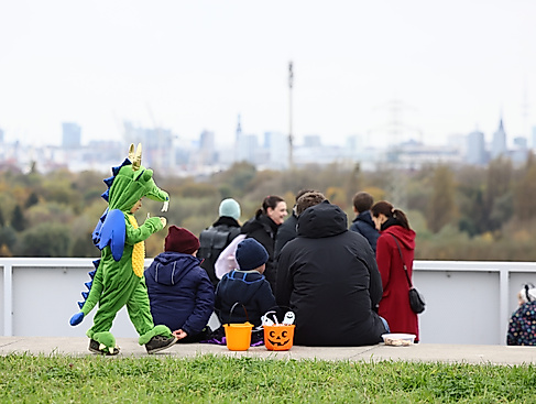 Halloween auf dem Energieberg