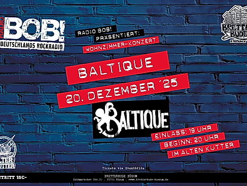 Radio Bob präsentiert Baltique " Wohnzimmer-Konzert "