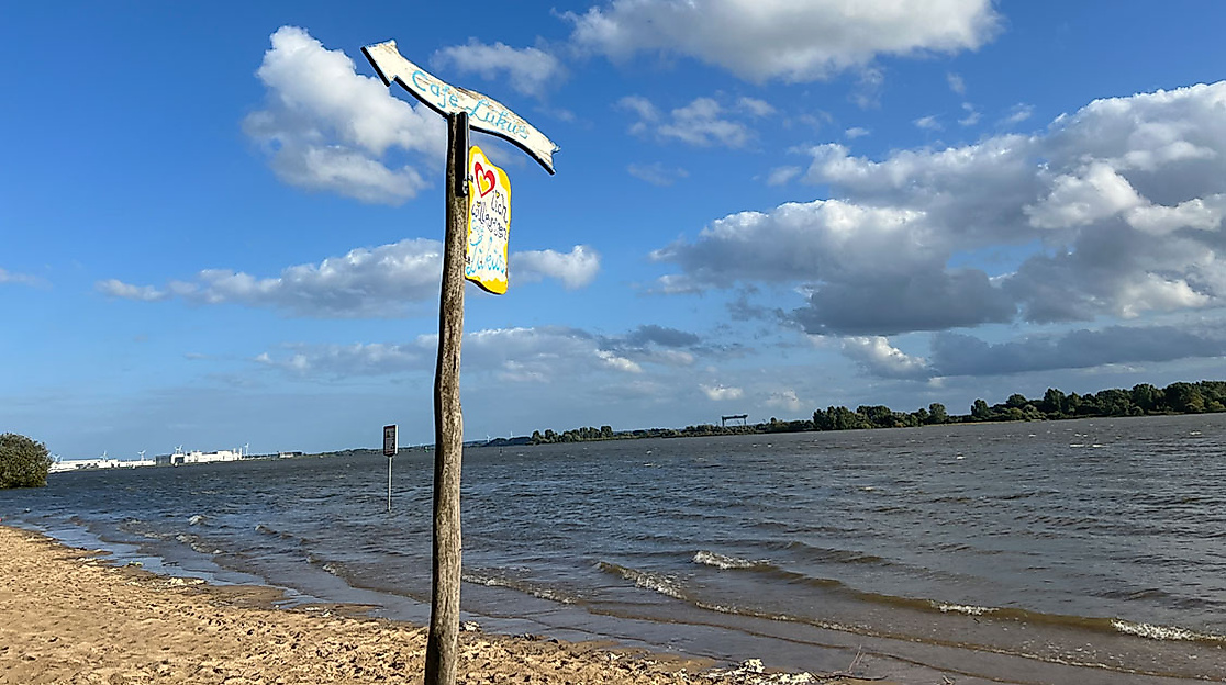 Strand in Blankenese