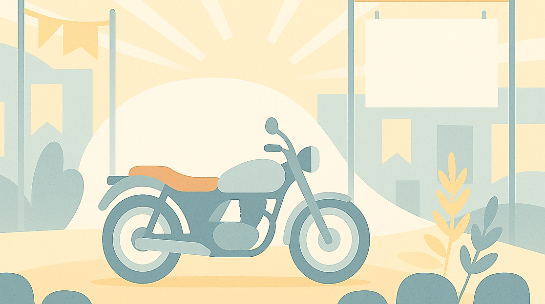 Motorradtage Symbolbild