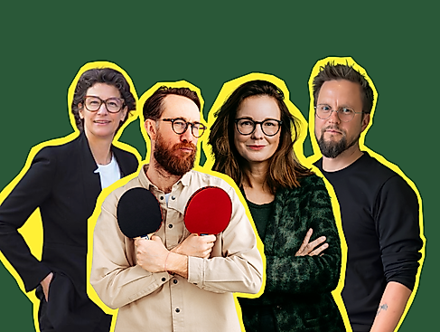 Svenja Weber, Waldemar Zeiler, Ulrike Dobelstein-Lüthe, Florian Schleinig (vlnr)