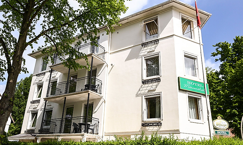 Hotel Marienthal in Wandsbek Hamburg: Außenansicht