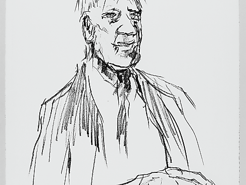 Oskar Kokoschka - Selbstbildnis