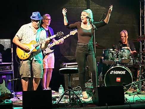 Come Along - on stage