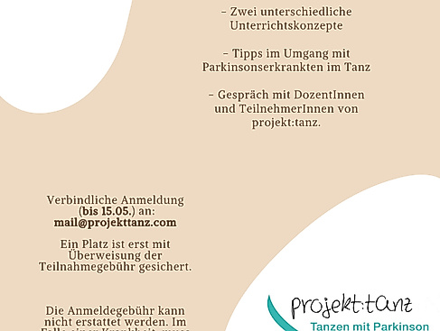 Flyer Fortbildung