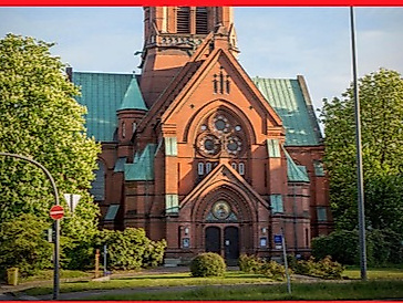 Kreuzkirche Portal Eingangsbereich