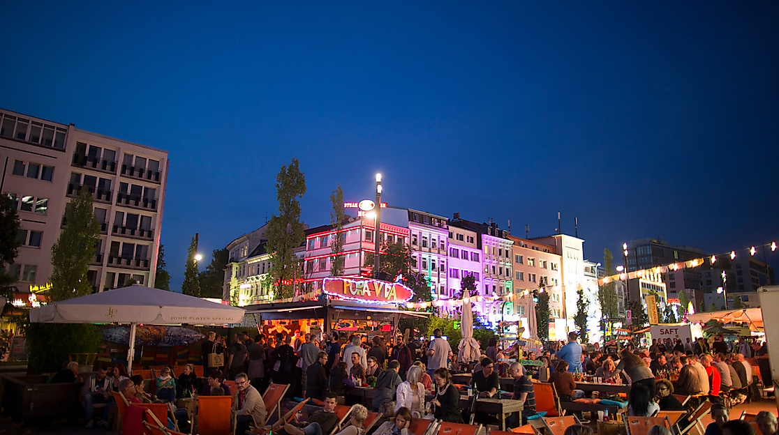 Der St. Pauli Nachtmarkt
