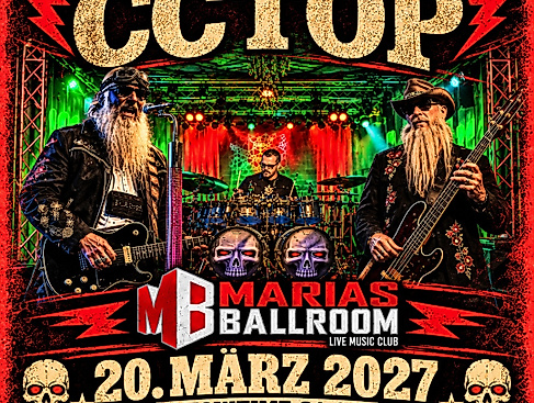 CC TOP CC TOP - The German Tribute TO ZZ TOP - Back in Marias Ballroom