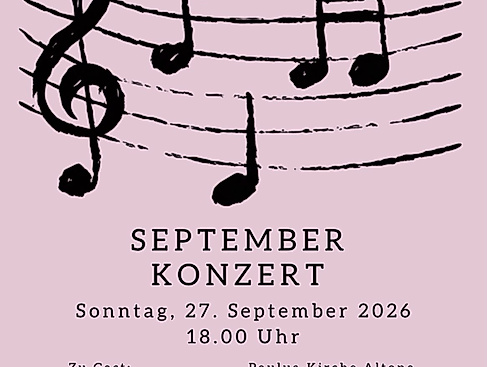 Chor Cantonal mit Yusheng Chor: September Konzert