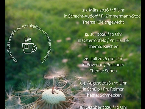 Regional Gottesdienste