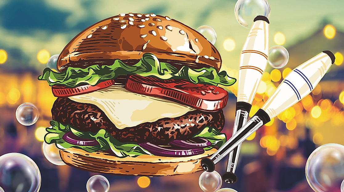 Burger an Kunst