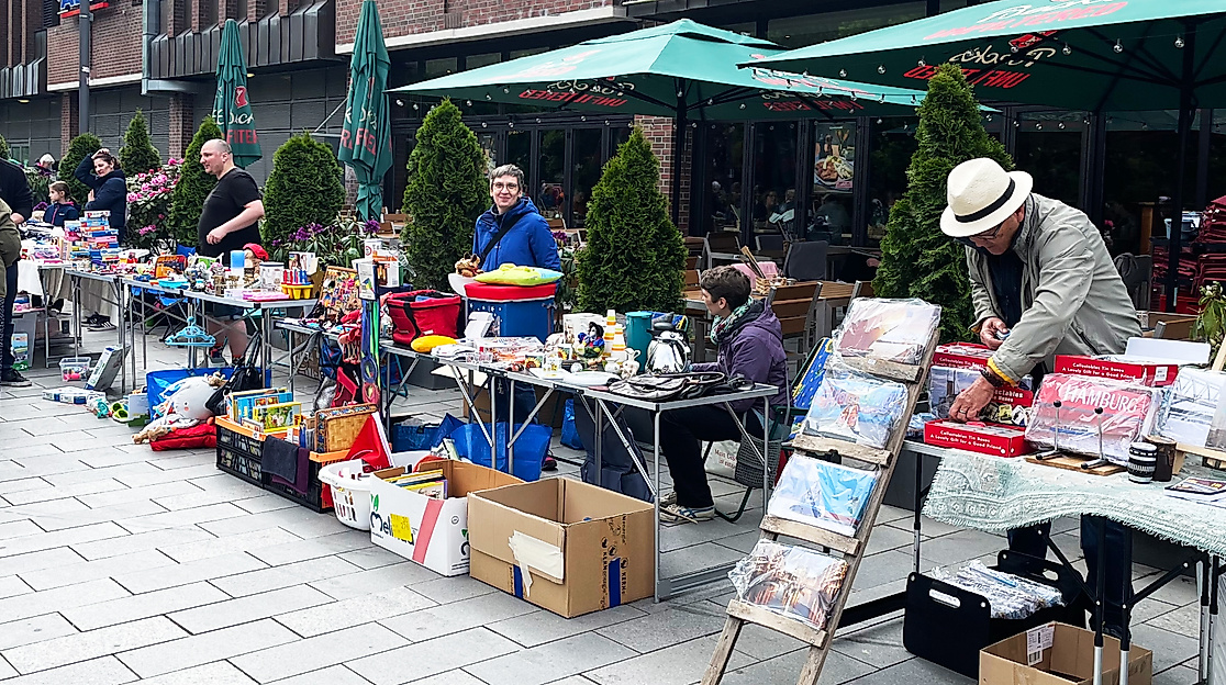 Flohmarkt Wandseterrassen