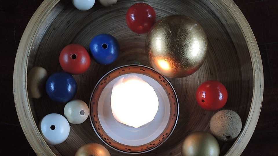 Alle Perlen mit Licht