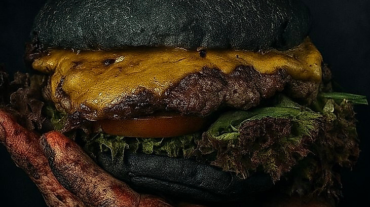 Schwarz wie die Nacht, höllisch lecker!  Auch auf unserer Speisekarte wird es zu Halloween ganz schön gruselig.