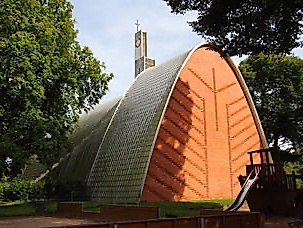Die Erlöserkirche in Farmsen