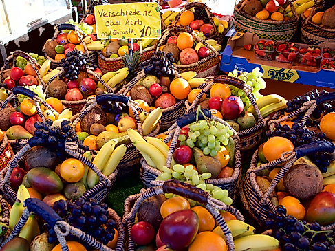 Obst auf dem Fischmarkt