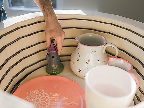 Nach dem Brand ist deine Keramik sogar für die Spülmaschine geeignet.