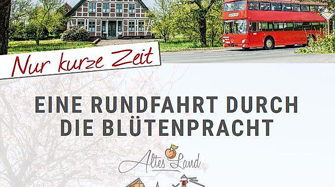 Altländer Blütentour mit Gästeführer/in in Tracht