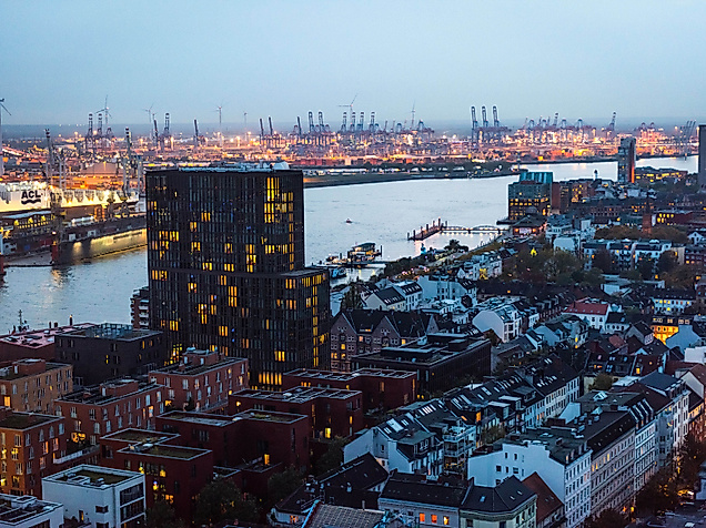 Empire Riverside Hotel Hamburg: Außenansicht