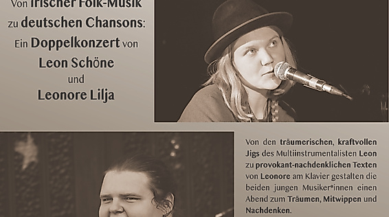 Konzert Leonore Lilja und Leon Schöne