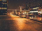 Winter an der Elbe