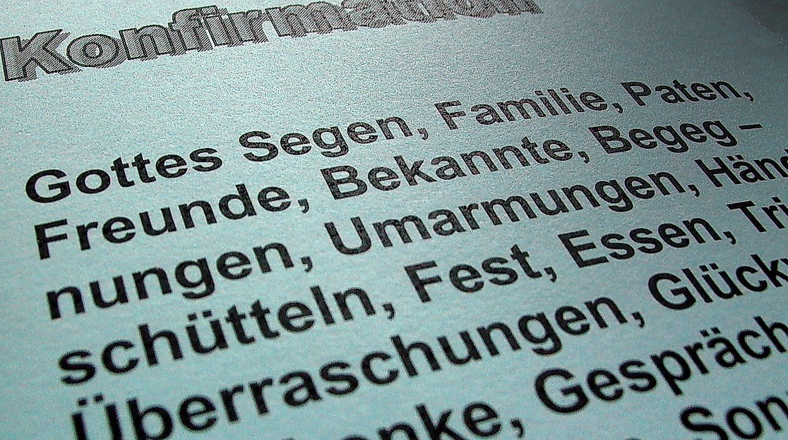 Konfirmationsgottesdienst in Gnutz; Pn. Trede