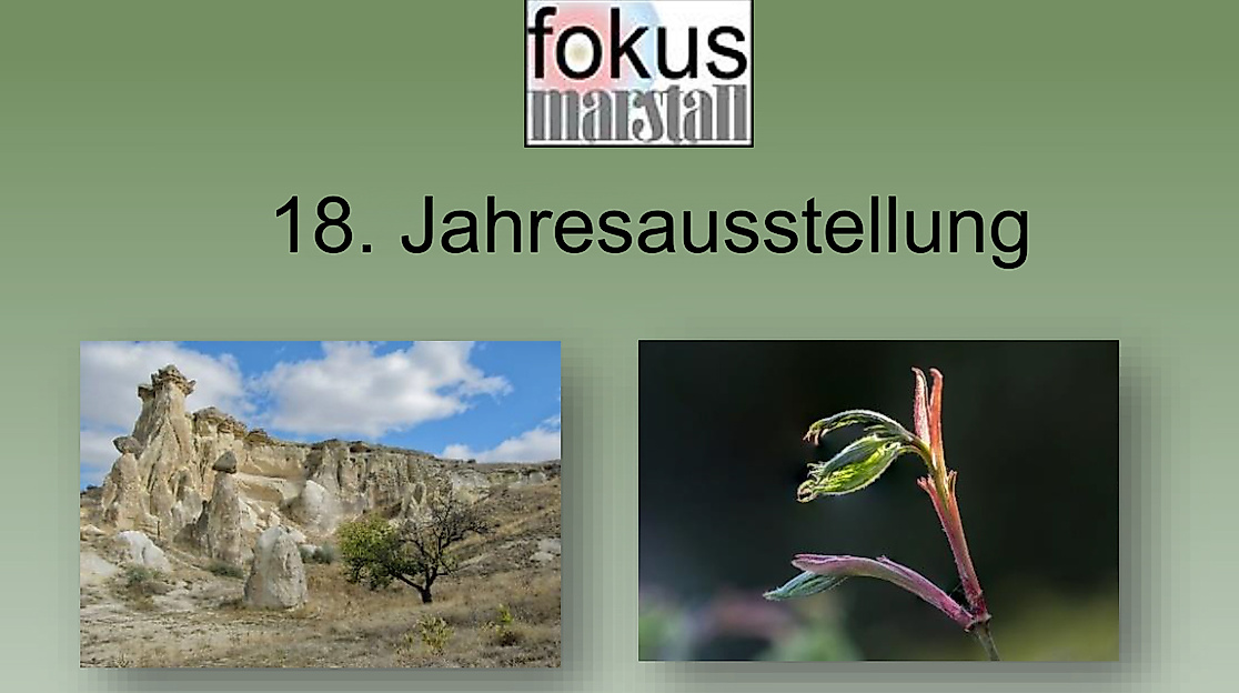 Naturfotografie - 18. Jahresausstellung der Fotogruppe fokus