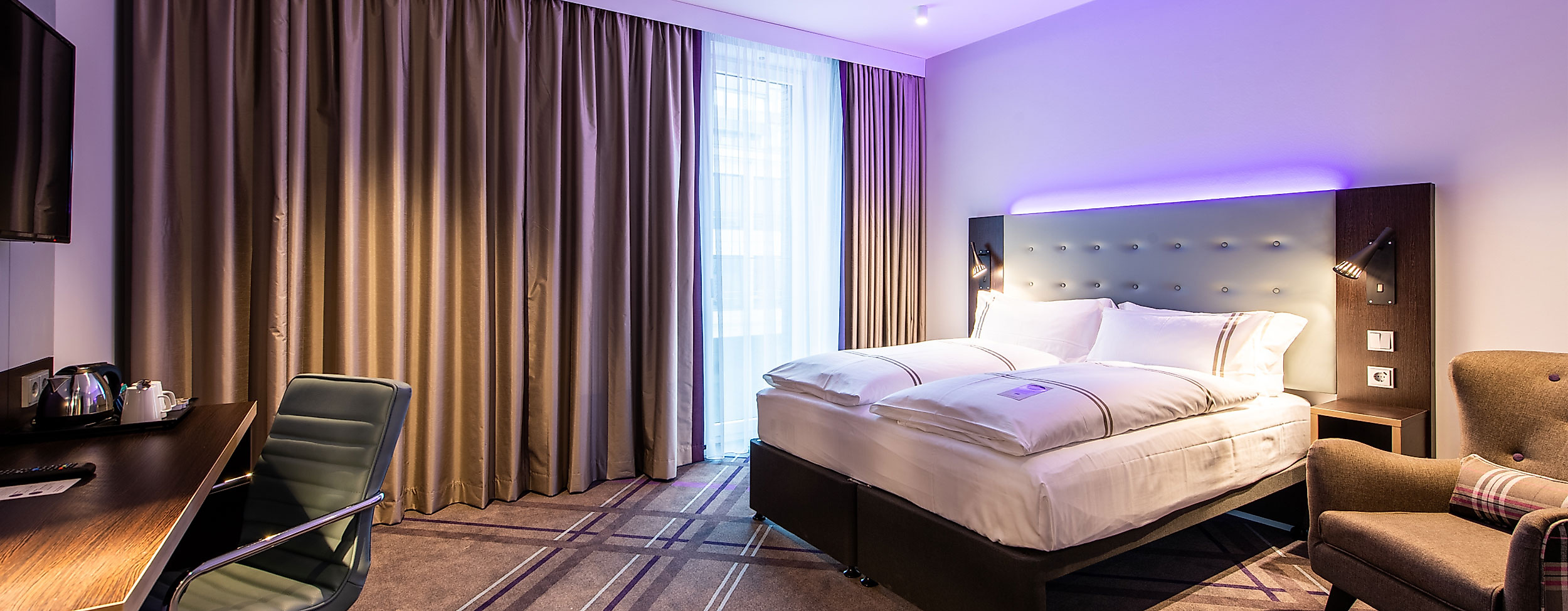 Disabled room Premier Inn Hamburg St. pauli