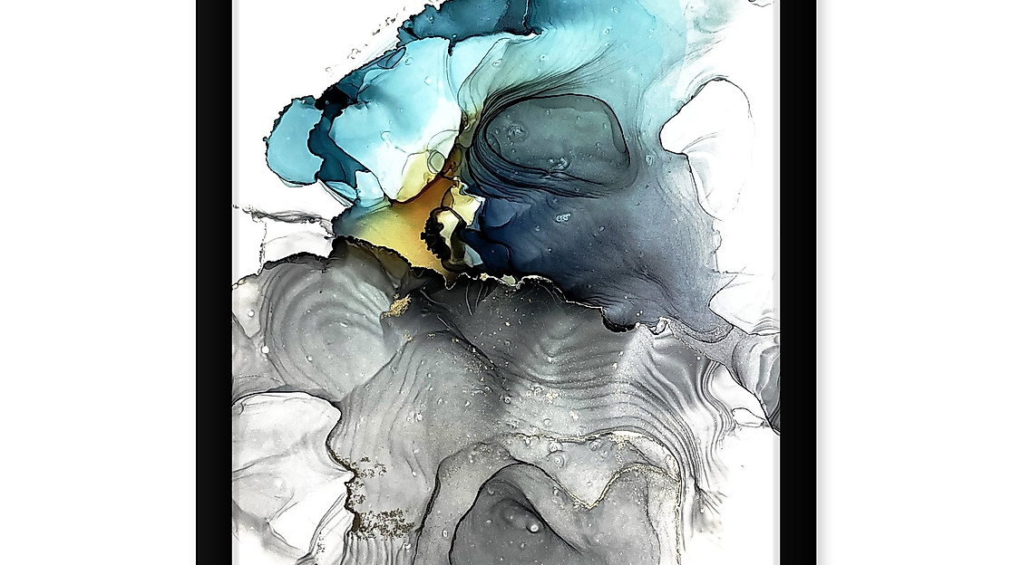 Alcohol ink Kunstwerk Produkt
