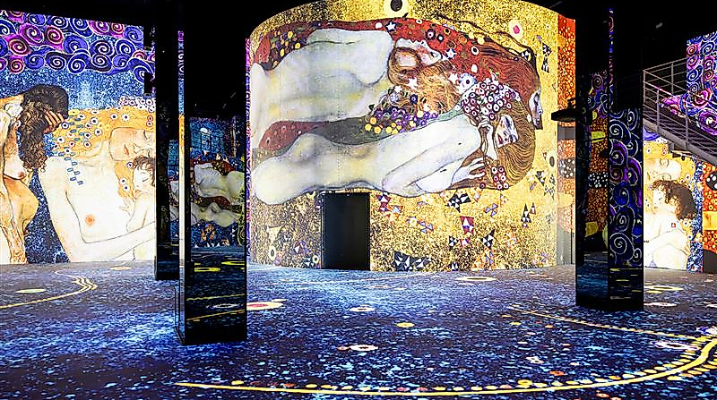 Klimt2_Port des Lumières  Culturespaces  Fabijan Vuksic