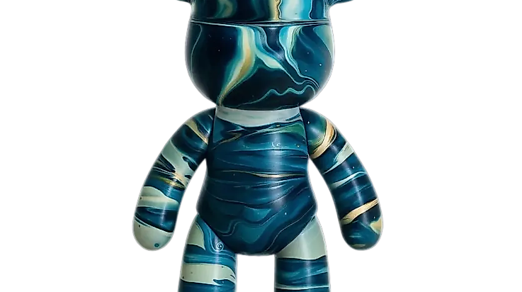 Fluid Bear in Blau produkt