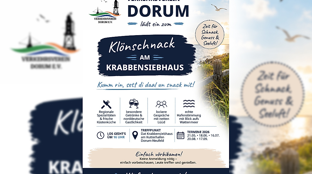 Klönschnack am Krabbensiebhaus