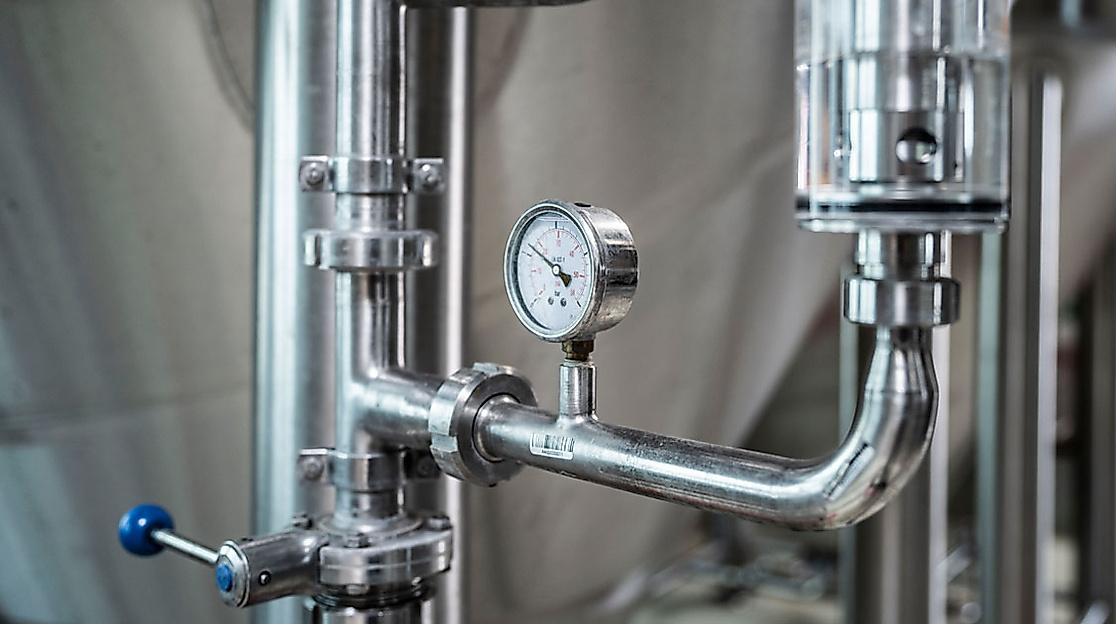 Messgerät in einer Brauerei bei der Hamburg Beer Week