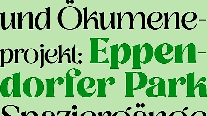 Eppendorfer Park-Spaziergänge - Pfingst-Spaziergang